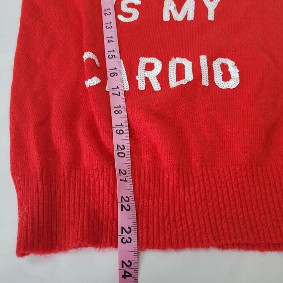 Wildfox Shopping Cardio Size XS Sweater Alpaca Blend - Picture 8 of 8